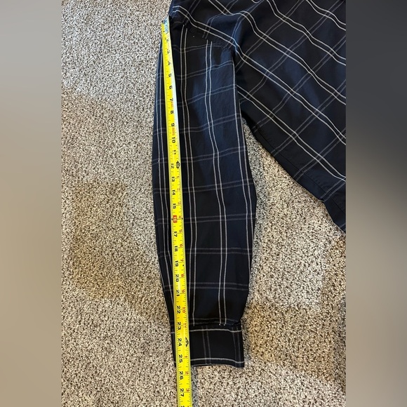 STRUCTURE XXL Navy White Plaid Woven Button Down Shirt R $65 - Picture 8 of 9